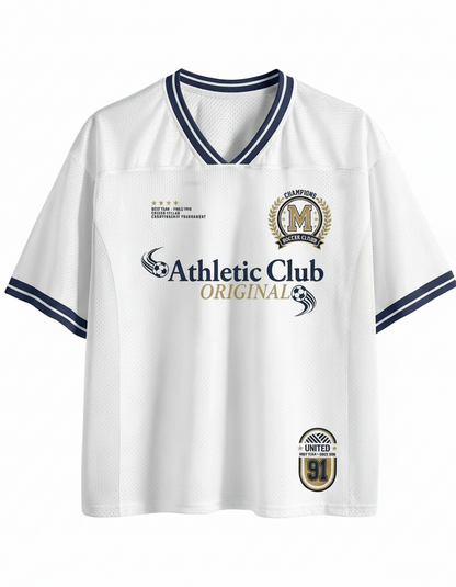 TheRetroTee Game On Sports Club Mesh Trikot