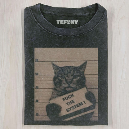 OUTLAW CAT T-SHIRT