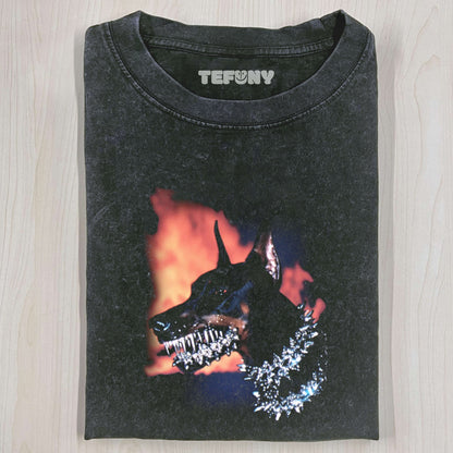 RETRO STREET STYLE & DOBERMAN T-SHIRT