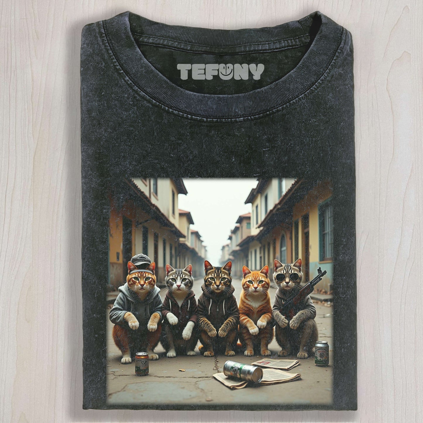 STREET CAT GANG TEE & SWEAT & HOOD