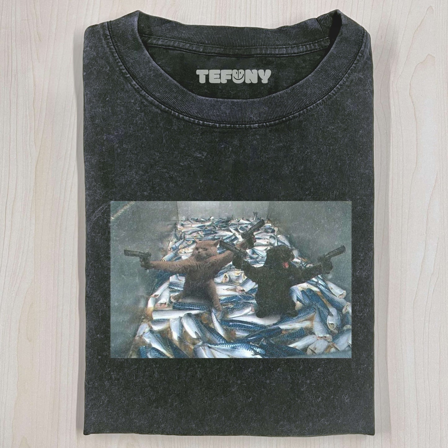 WACKY CAT T-SHIRT