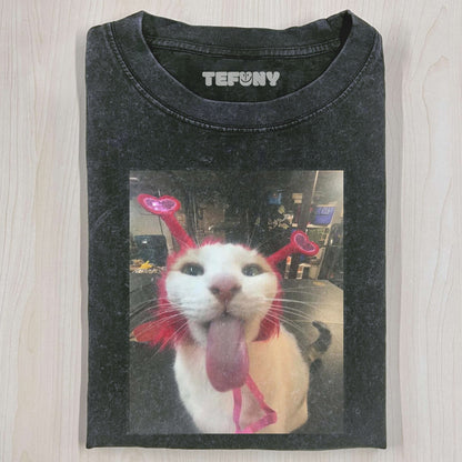 WACKY CAT V2 T-SHIRT