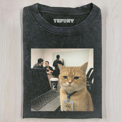 WACKY CAT T-SHIRT