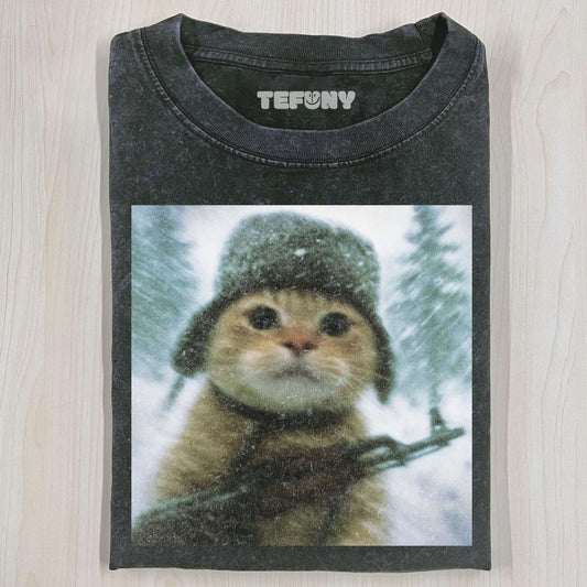 WACKY CAT T-SHIRT V9