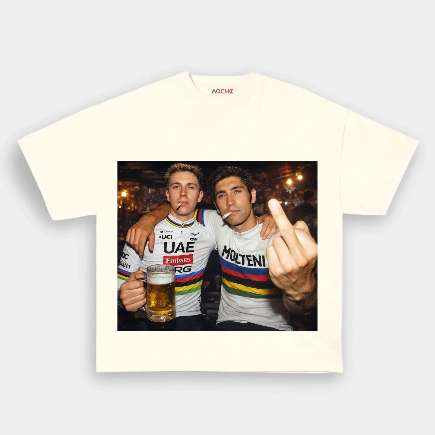 World Champions Together Merckx & Pogačar TEE 2