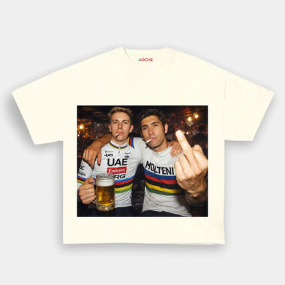 World Champions Together Merckx & Pogačar TEE 2