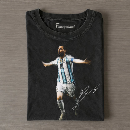 T-SHIRT VINTAGE GLOIRE DU FOOTBALL SUD-AMÉRICAIN