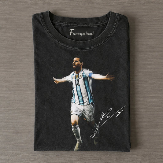 SOUTH AMERICA FOOTBALL GLORY MOMENT VINTAGE TEE