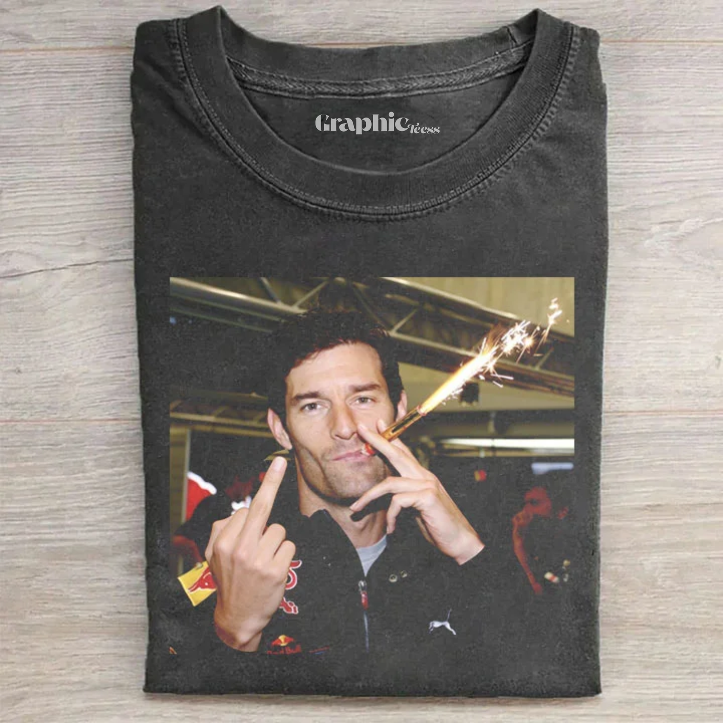 Mark Webber F1 Funny T-shirt