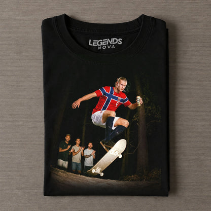 Erling Haaland Norway Funny Vintage T-Shirt