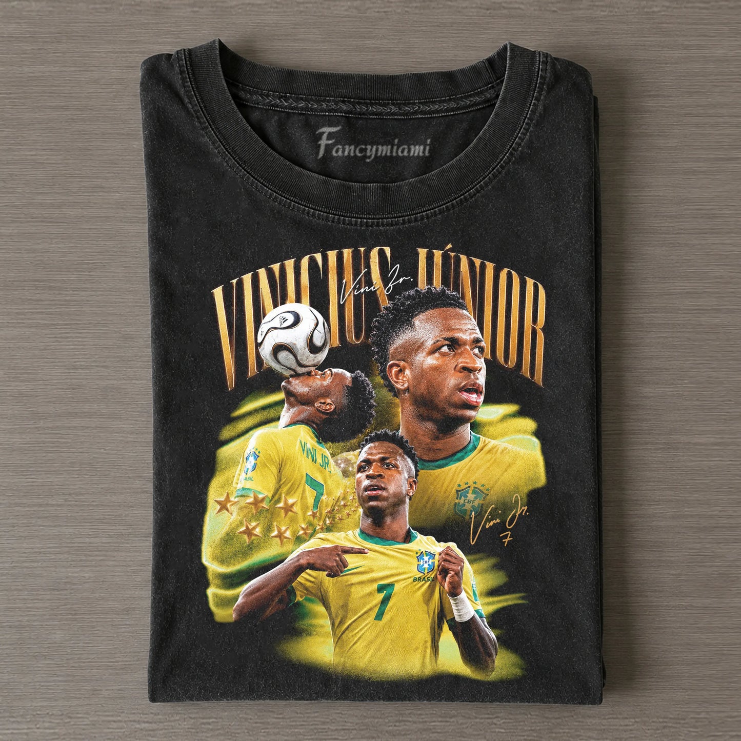 Nr. 10 Sporttrikot-Stil Porträt T-Shirt