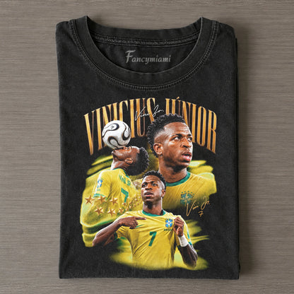 Nr. 10 Sporttrikot-Stil Porträt T-Shirt
