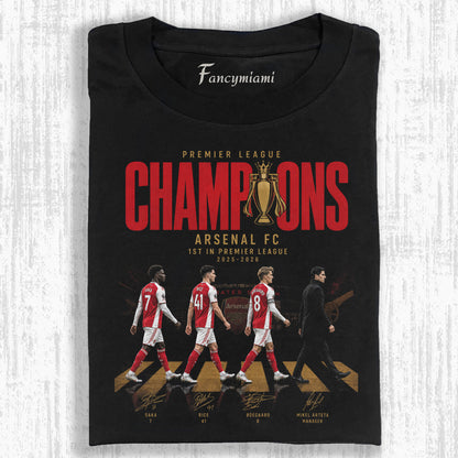 VINTAGE FOOTBALL CHAMP SQUAD DISTRESSED TEE