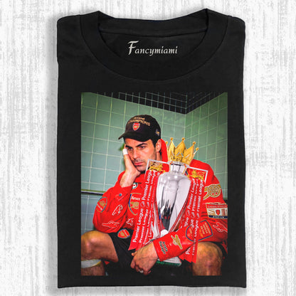 VINTAGE FOOTBALL CHAMP TEAM DISTRESSED TEE