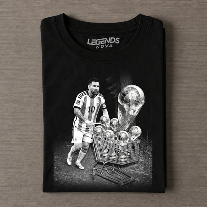 Argentina Messi funny Vintage Tee