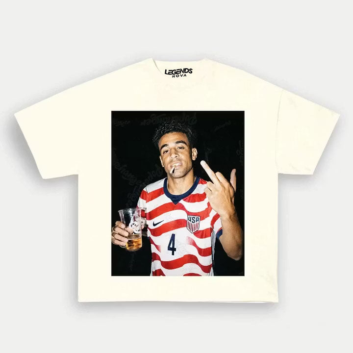 Tyler Adams American Soccer Style Tee