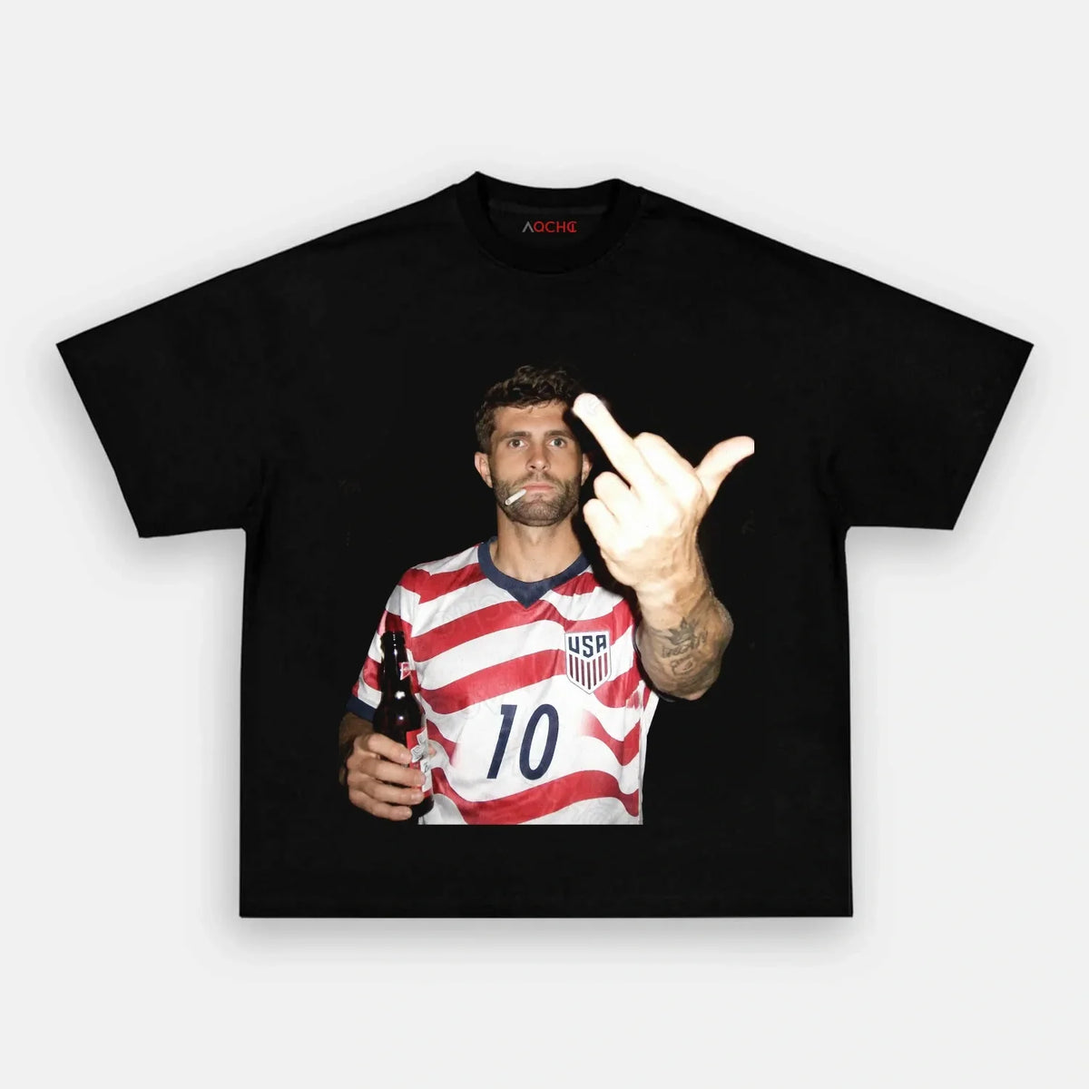 T-shirt style soccer américain 3