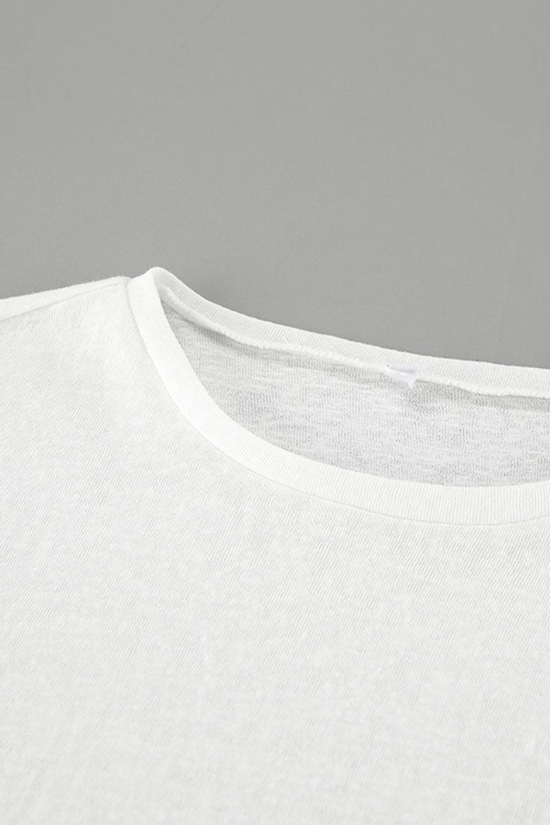 Casual Street O Neck Long Sleeve Dresses(No accessories)