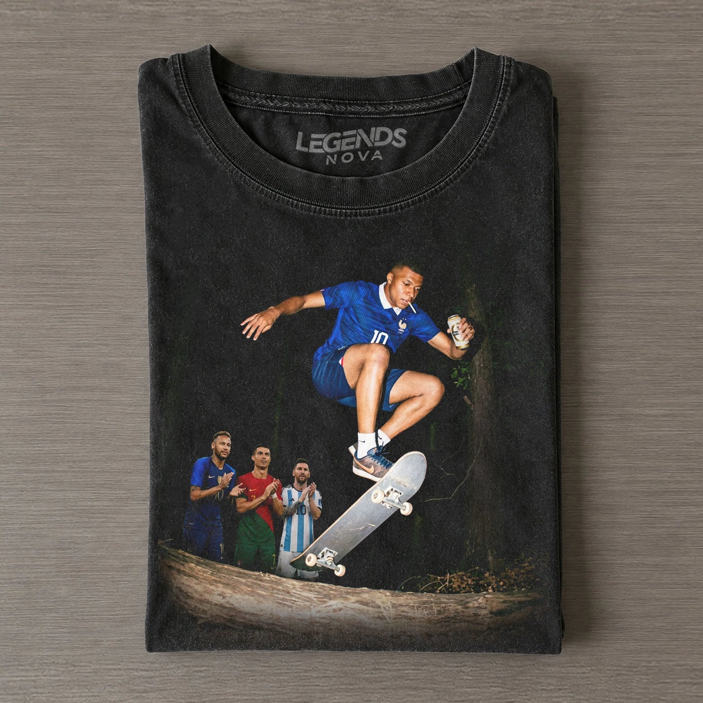 Kylian Mbappé France Funny Vintage Tee