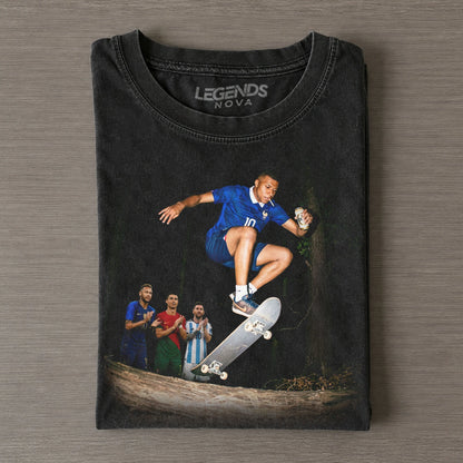 Kylian Mbappé France Funny Vintage Tee