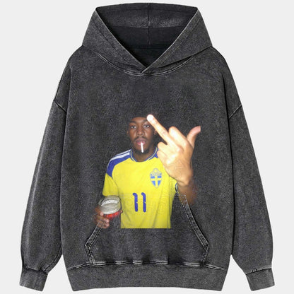 Sweden Football Style Tee 8