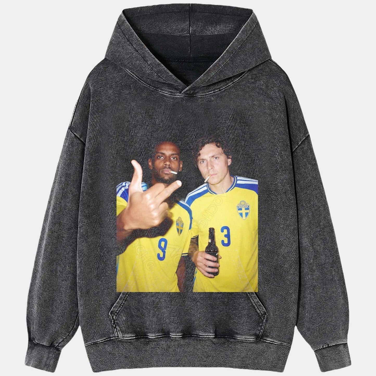 Sweden Football Style Tee 2.1