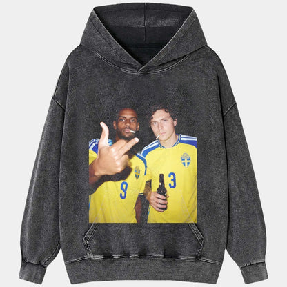 Sweden Football Style Tee 2.1