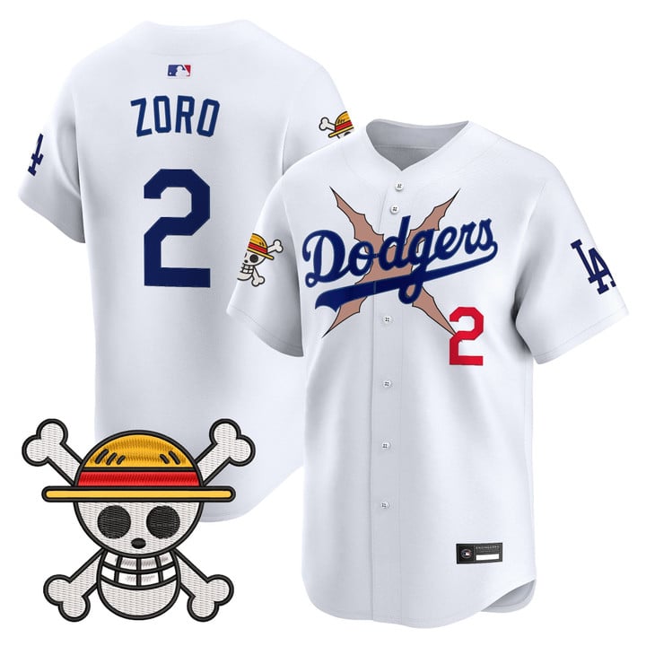 Los Angeles Dodgers x One Piece Vapor Premier Limited Jersey - Stitched