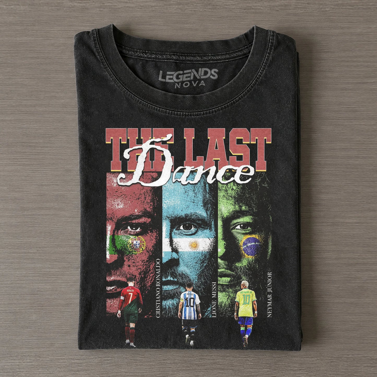 Messi & Neymar & Ronaldo The Last Dance 2026 T-shirt