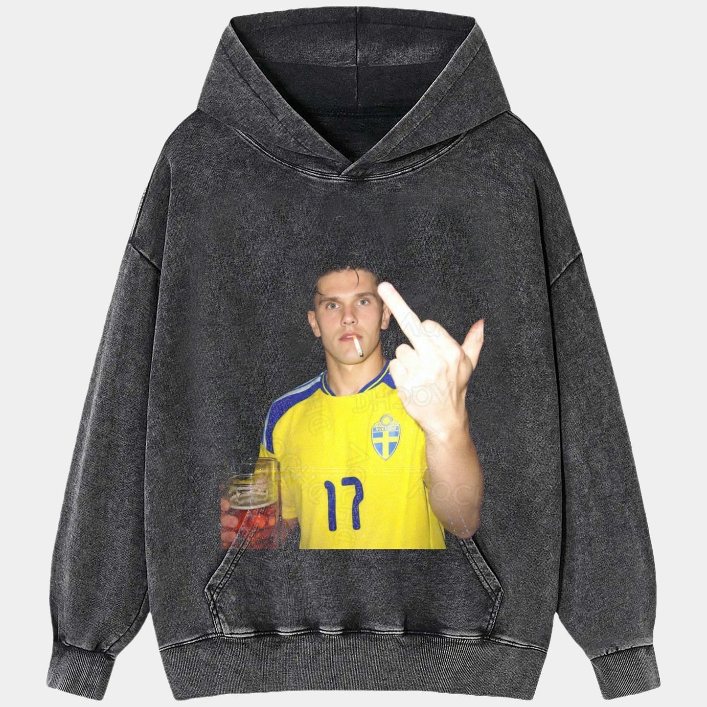 Tee style football Suède 9