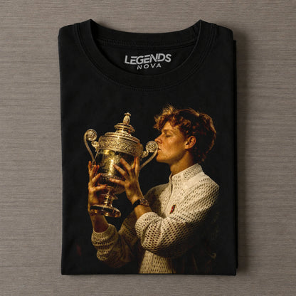 Wimbledon 2026 Men's Singles Italy Jannik Sinner T-shirt
