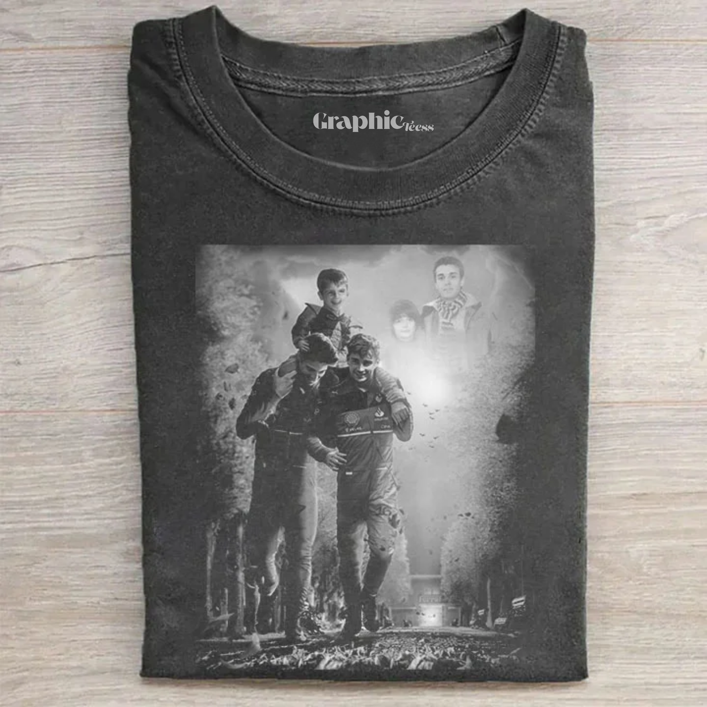 Charles Leclerc and Jules Bianchi T-shirt