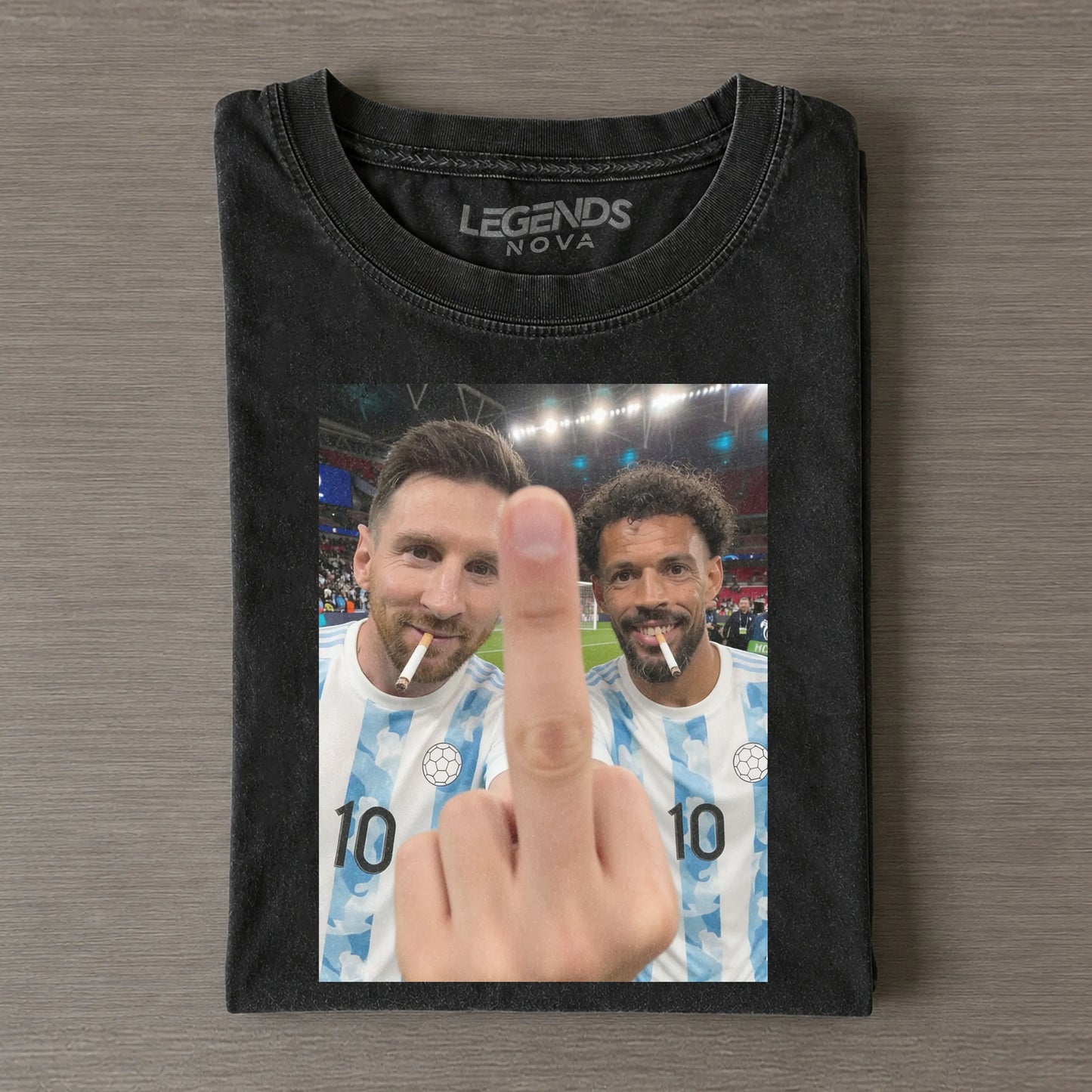 Messi Argentina & Vozinha Cape Verde T-shirt