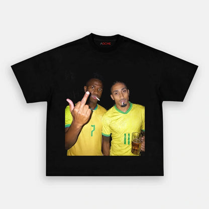 Brazil Football Style Tee 5