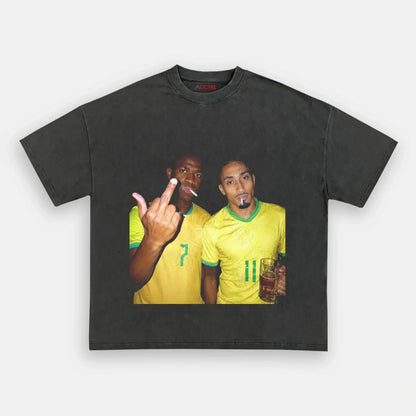 Brazil Football Style Tee 5