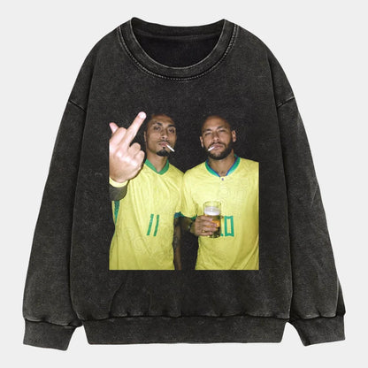 Brazil Football Style Tee 6