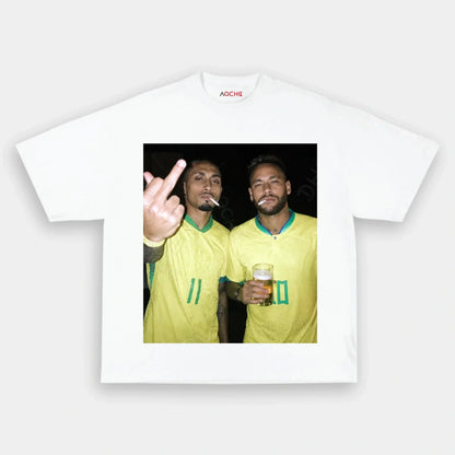 Brazil Football Style Tee 6