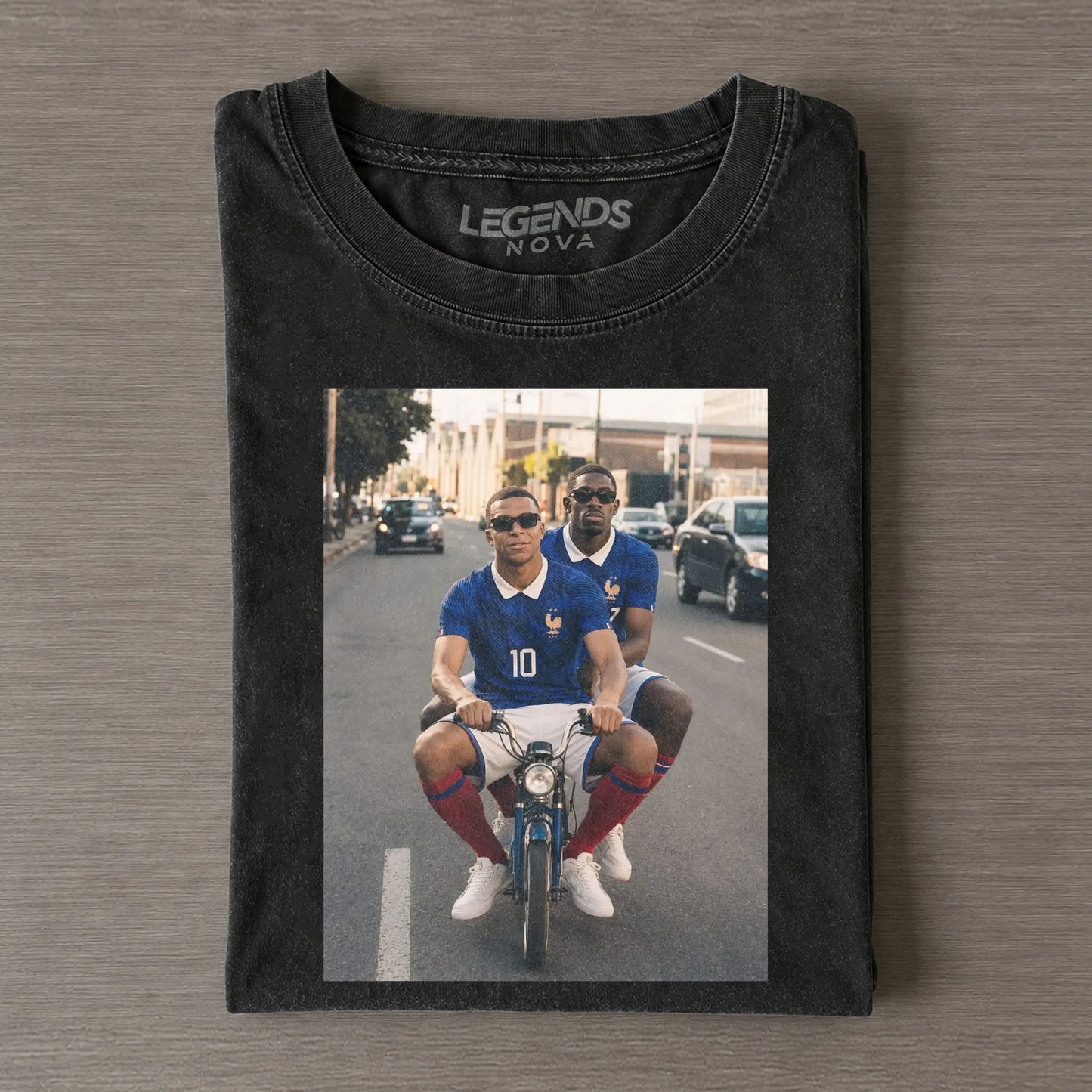 Ousmane Dembélé & Kylian Mbappé France Tee