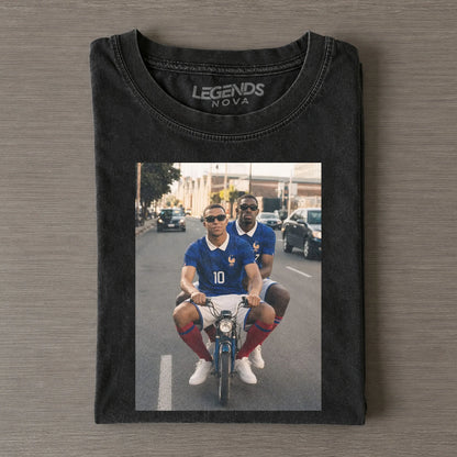 Ousmane Dembélé & Kylian Mbappé France Tee
