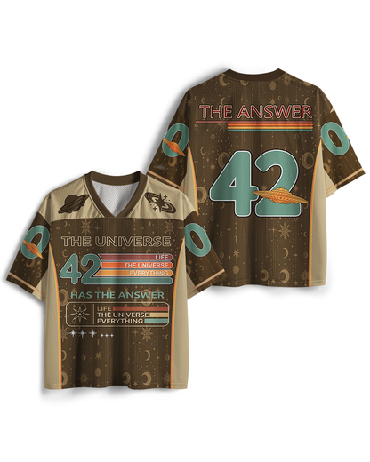 TheRetroTee The Meaning of Life Mesh-Trikot