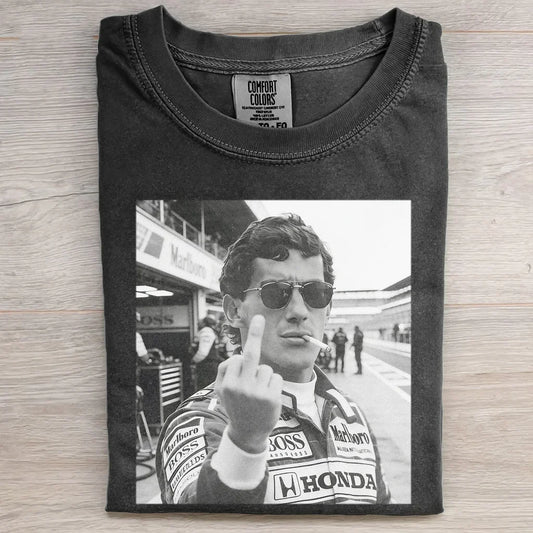 F1 Ayrton Senna Funny Meme T-Shirt