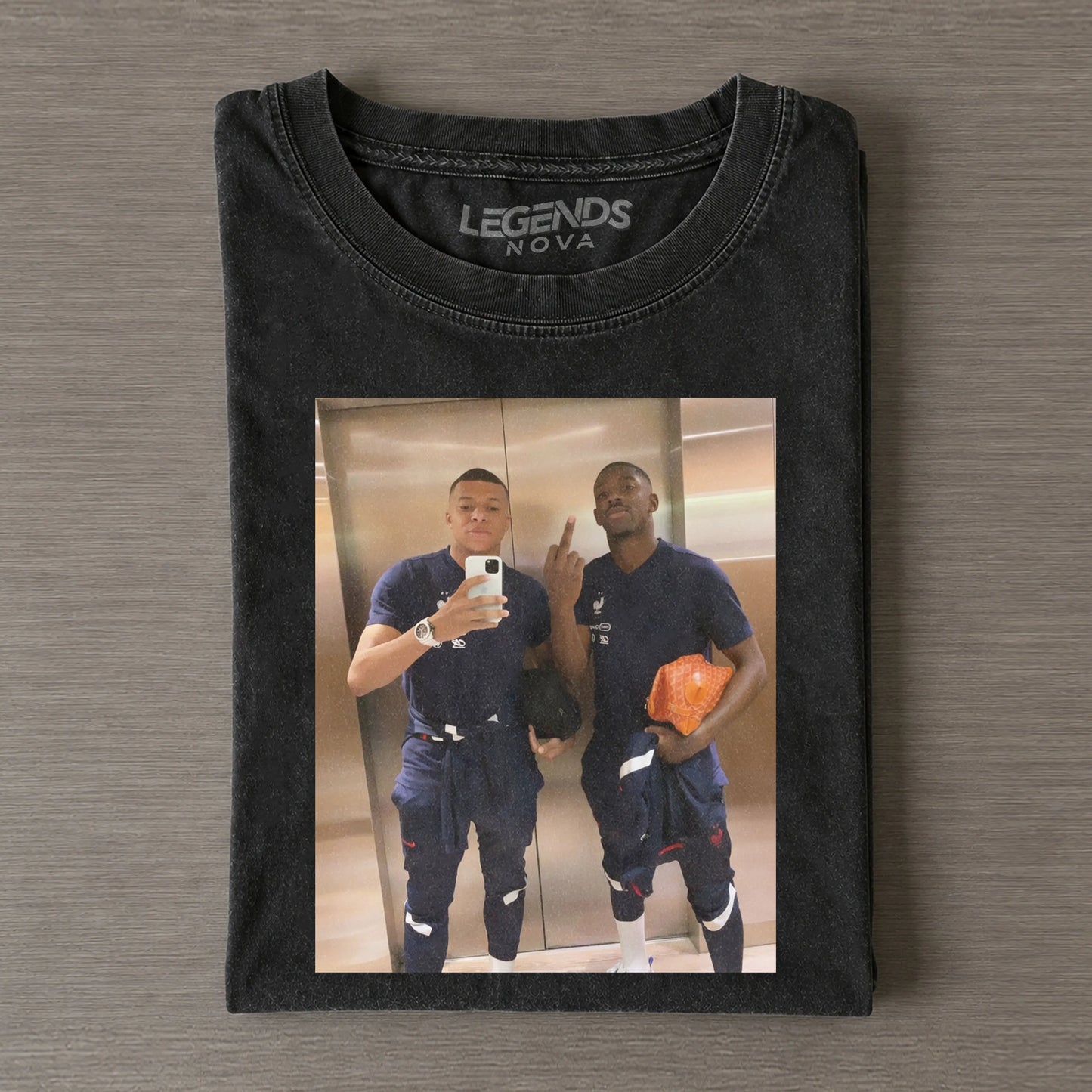 Kylian Mbappé & Ousmane Dembélé France 2026 World Cup Vintage T-Shirt