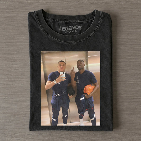 Kylian Mbappé & Ousmane Dembélé France 2026 World Cup Vintage T-Shirt