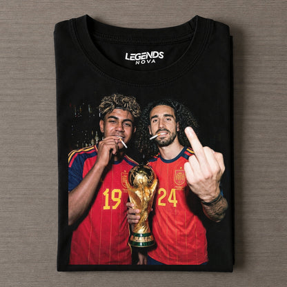 Lamine Yamal & Marc Cucurella FIFA 2026 Champion Tee