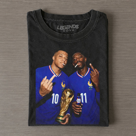 Kylian Mbappé & Ousmane Dembélé France 2026 T-shirt