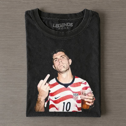 Christian Pulisic American Soccer Style Tee