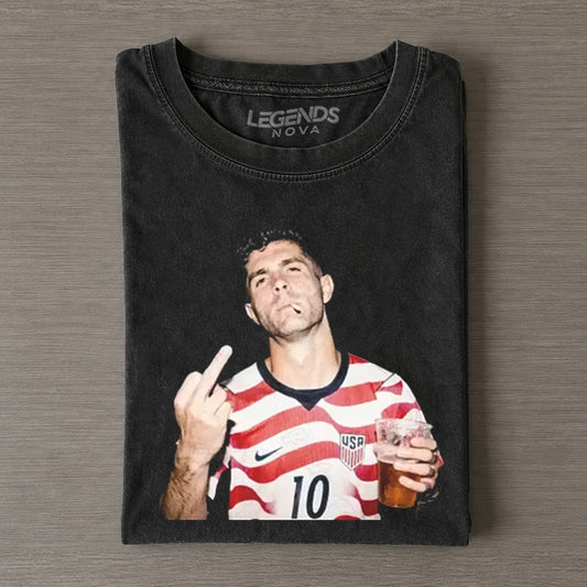 Christian Pulisic American Soccer Style Tee