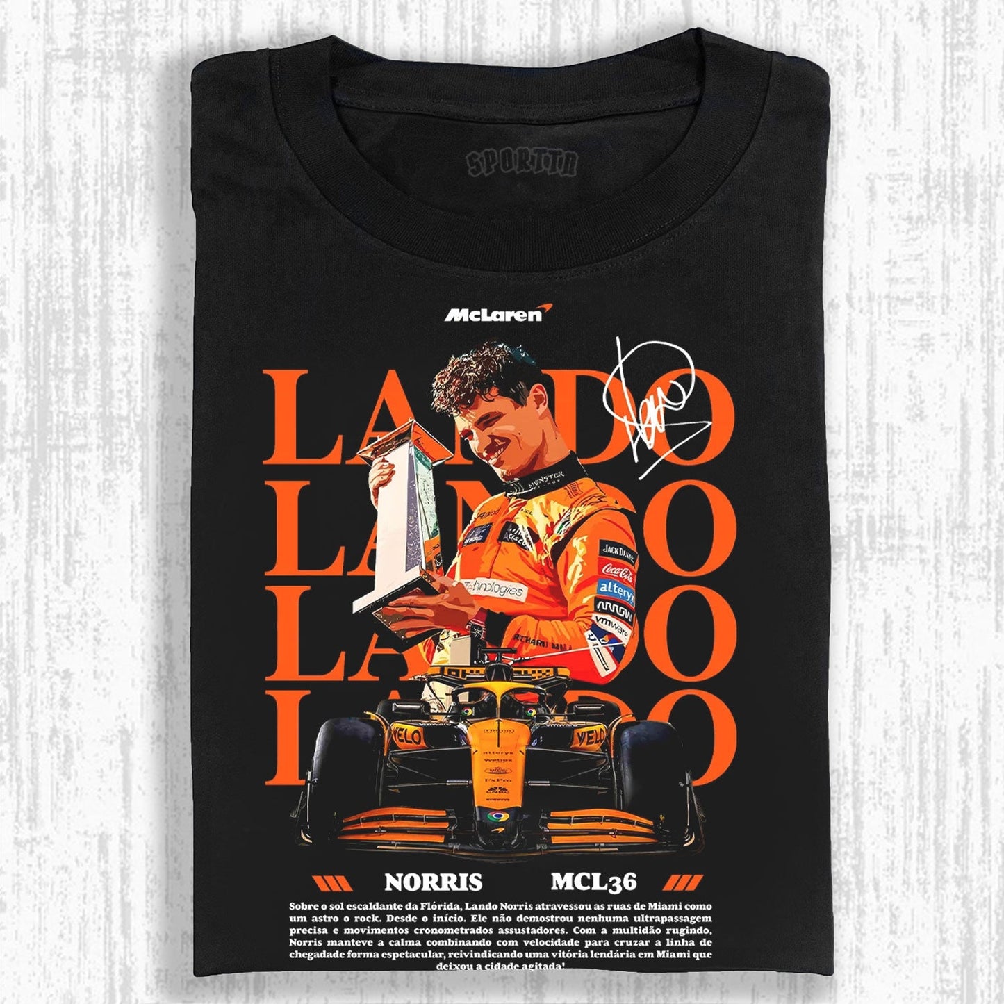 LANDO NORRIS T-SHIRT/SWEATSHIRT/HOODIE
