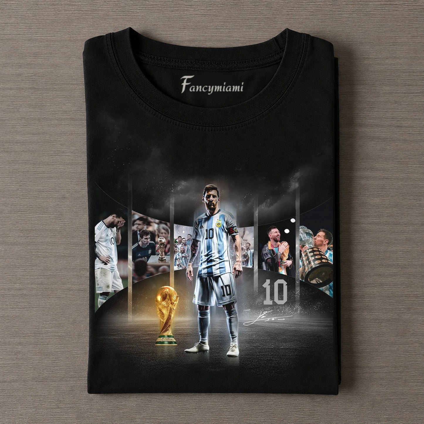 SÜDAMERIKA FUSSBALL GLANZMOMENT VINTAGE T-SHIRT