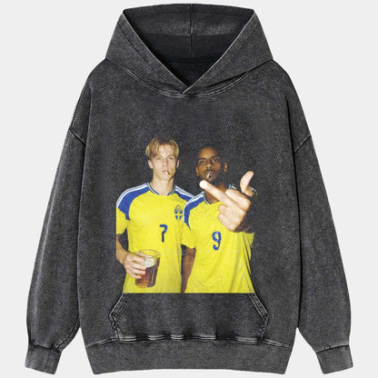 Sweden Football Style Tee 2.4